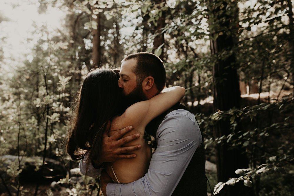 Keegan + Shannah | Idyllwild Cabin Elopement