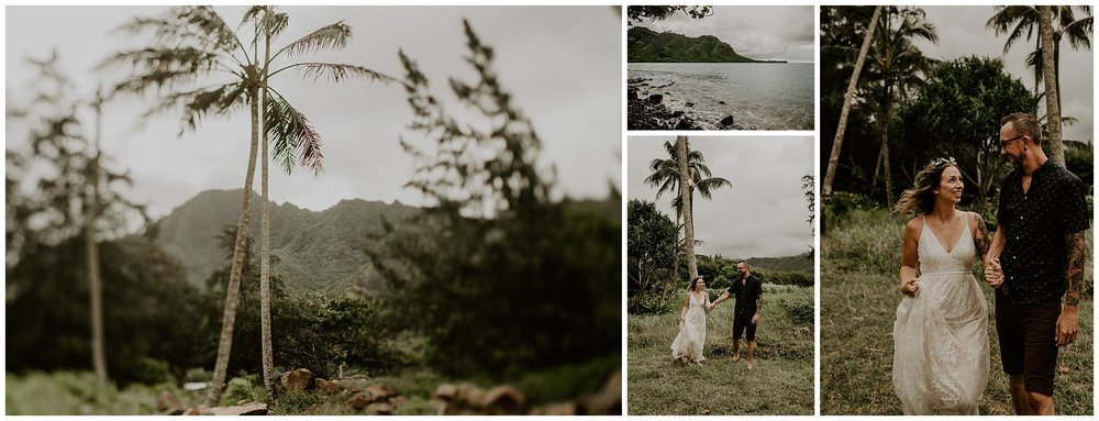 In the Jungle | Kualoa Couple’s Session | Oahu Photographer